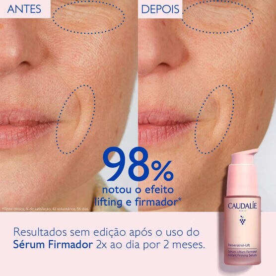 Kit Essenciais Firmadores Caudalie Resveratrol Lift